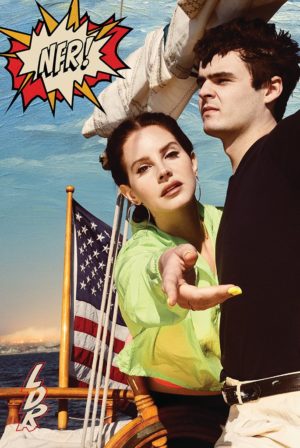 Lana Del Rey Norman F## Rockwell NFR Poster