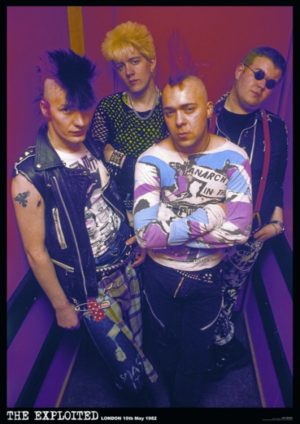 The Exploited London 1982 A1 Poster