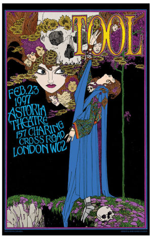 Bob Masse - Tool Astoria London 1997 Tour Poster Art Print