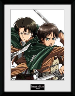 Attack on Titan Duo Framed Collector Print