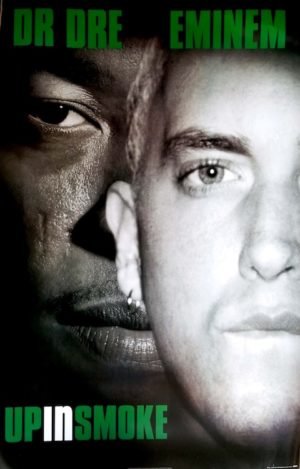 Eminem and Dr Dre Up In Smoke Poster (Published 2000, some wear)