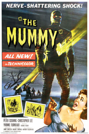 Hammer Horror - The Mummy Nerve Shattering Poster
