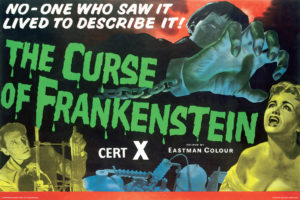 Hammer Horror - The Curse of Frankenstein Poster