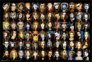 William K Stidman - Music Legends Poster