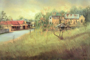 John Vander - Wollombi Morning (actual size 89x59cm)