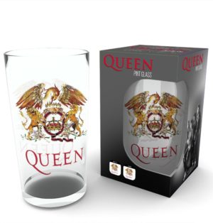 Queen Crest Large Glass