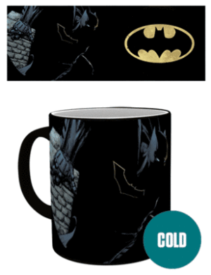 DC Comics Bat Symbol HEAT CHANGING Mug - Image 2
