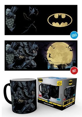 DC Comics Bat Symbol HEAT CHANGING Mug