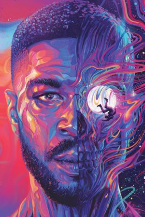 Kid Cudi Man on the Moon Poster