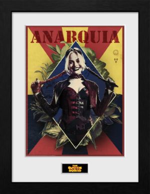 Suicide Squad Harley Quinn Anarquia Framed Collector Print