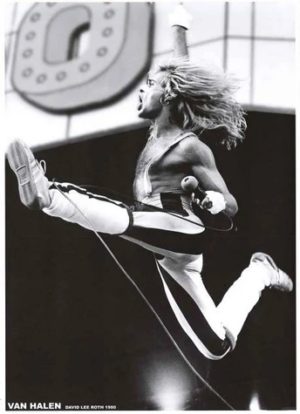 Van Halen David Lee Roth 1980 A1 Poster