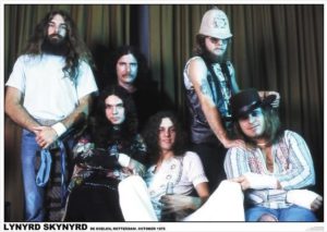 Lynyrd Skynyrd Rotterdam Holland 1975 A1 Poster