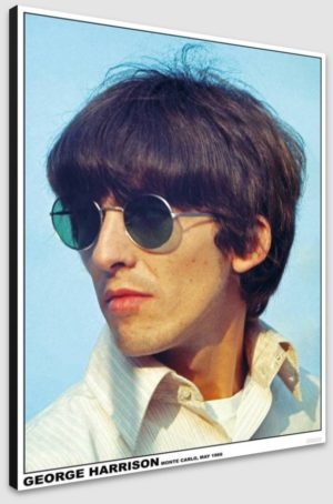 The Beatles George Harrison A1 Poster - Poster 59.5x84cm Blockmounted