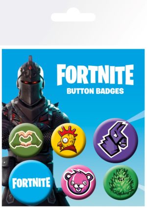 Fortnite Icons Mix Badge 6 Pack
