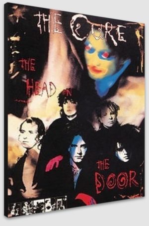 The Cure The Head On The Door A1 Poster - Poster 59.5x84cm Blockmounted