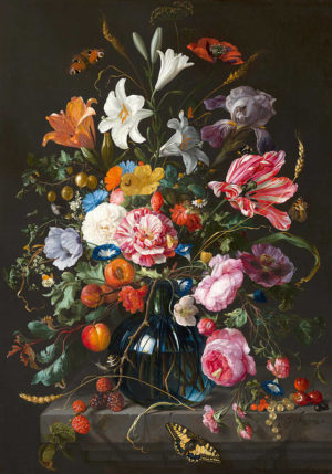 Jan Davidsz. de Heem - Vase of Flowers Poster