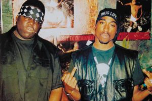 Tupac 2Pac and Biggie Smalls Notorious BIG Thug Life Badboy Poster