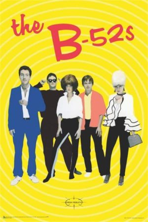 The B-52s High Fidelity Poster