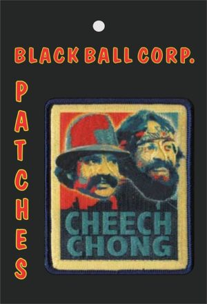 Cheech and Chong Retro 9x7.5cm Embroidered Sew On Patch - Image 2