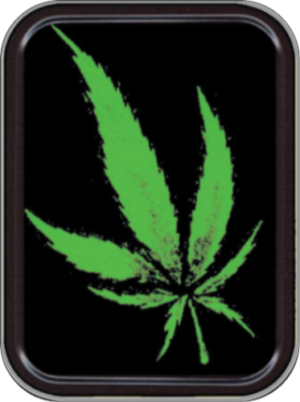 Leaf Large Stash Tin