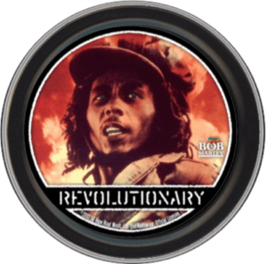 Bob Marley Revolutionary Round Stash Tin