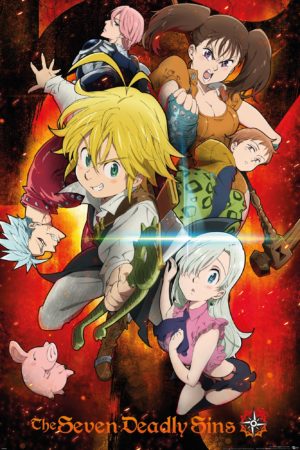 Seven Deadly Sins Key Art 1 Poster