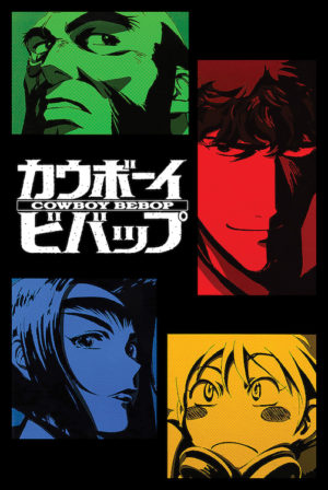 Cowboy Bebop Colour Boxes Poster