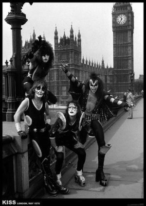 Kiss London May 1976 A1 Poster