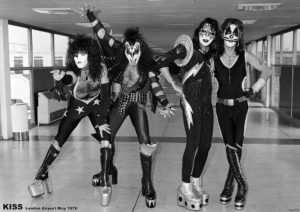 Kiss London Airport May 1976 A1 Poster