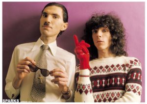 Sparks Ron and Russell Mael London 1974 A1 Poster