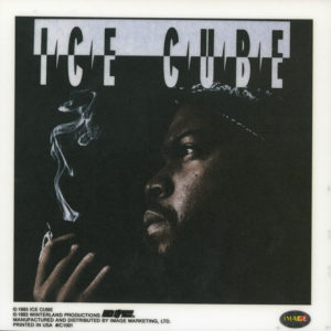 Ice Cube Pipe Vintage Static Sticker 1993