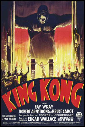 King Kong Gates Fire Poster