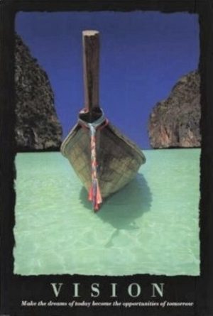Vision Boat Poster