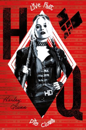 Suicide Squad Harley Quinn Live Fast Poster