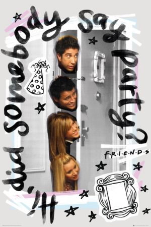 Friends Party Poster