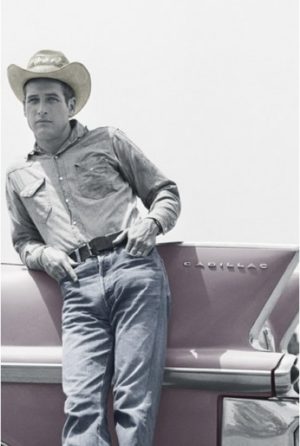 Paul Newman Blue Eyes Poster