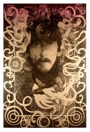 Bob Masse - George Harrison Tour Poster Art Print