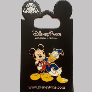 Mickey and Donald Hat Pin