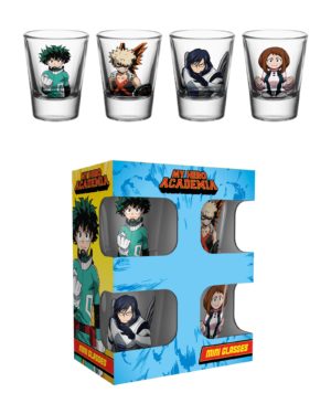 My Hero Academia Heroes Shot Glasses