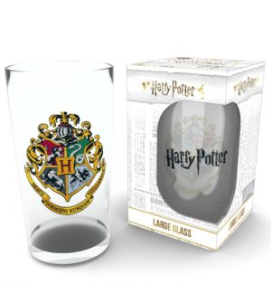 Harry Potter Crest Large Glass