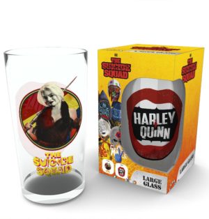 Suicide Squad Harley Quinn Large Glass