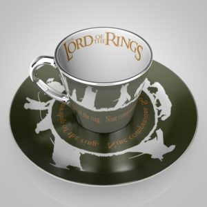 Lord of the Rings Fellowship Mirror Mug Set - Image 2