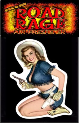 Cowgirl Pin-Up Air Freshener