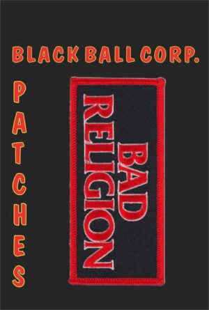 Bad Religion Embroidered Sew-On Patch - Image 2