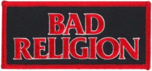 Bad Religion Embroidered Sew-On Patch