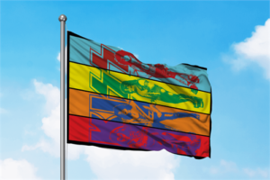 Kiss Retro Flag - Image 2