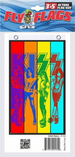 Kiss Retro Flag - Image 3