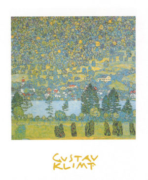 Gustav Klimt - Mountain Slope at Unterach