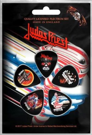 Judas Priest Turbo Guitar Picks Plectrums (set of 5)