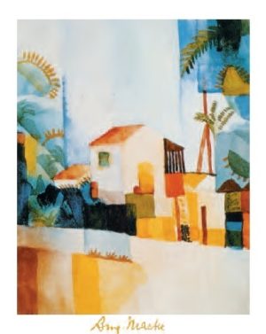 August Macke - White House
